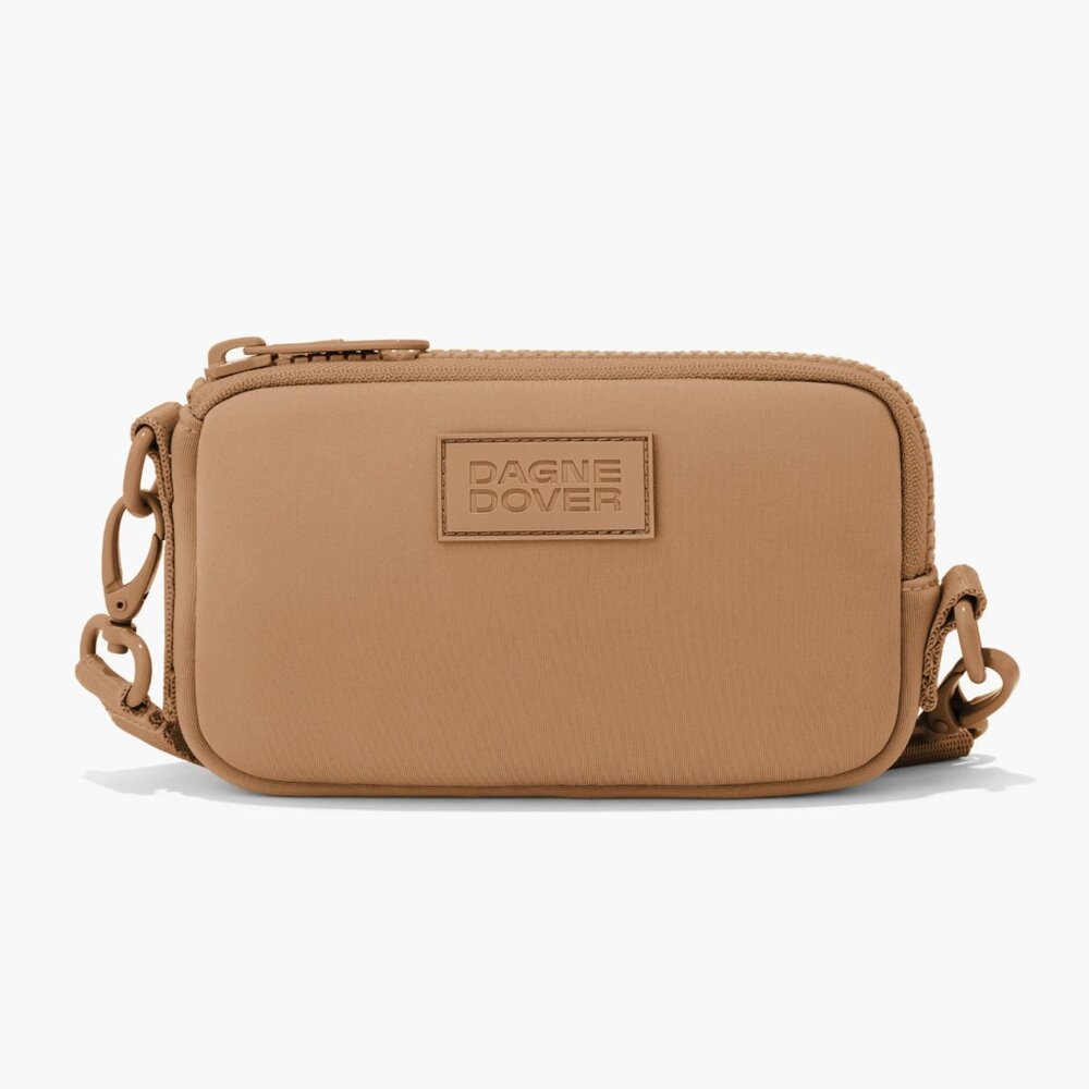 Dagne Dover Mara Phone Sling Crossbody Bag, Camel